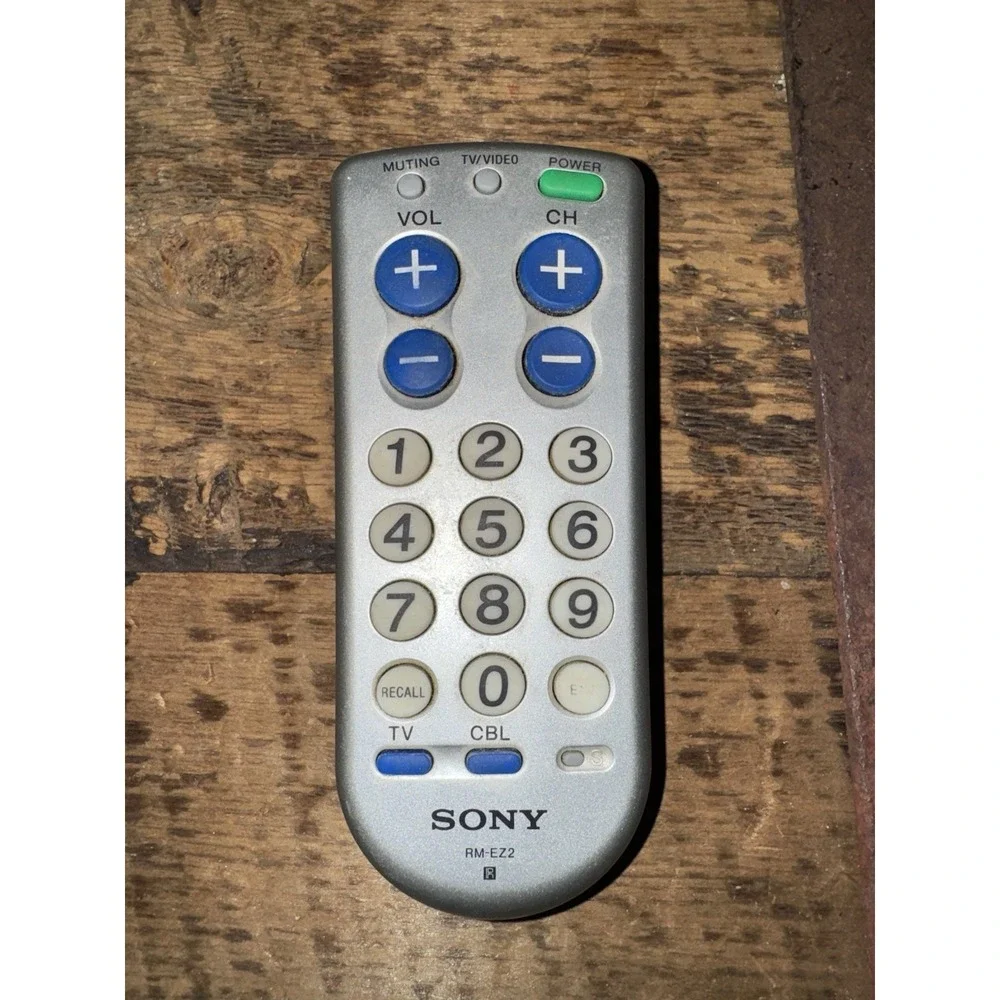 Sony Big Button Universal Programmable Remote Control RM-EZ2